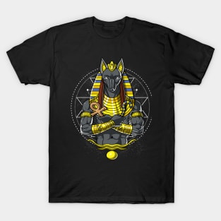 Egyptian God Anubis T-Shirt